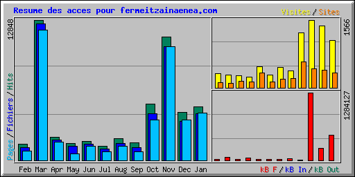 Resume des acces pour fermeitzainaenea.com